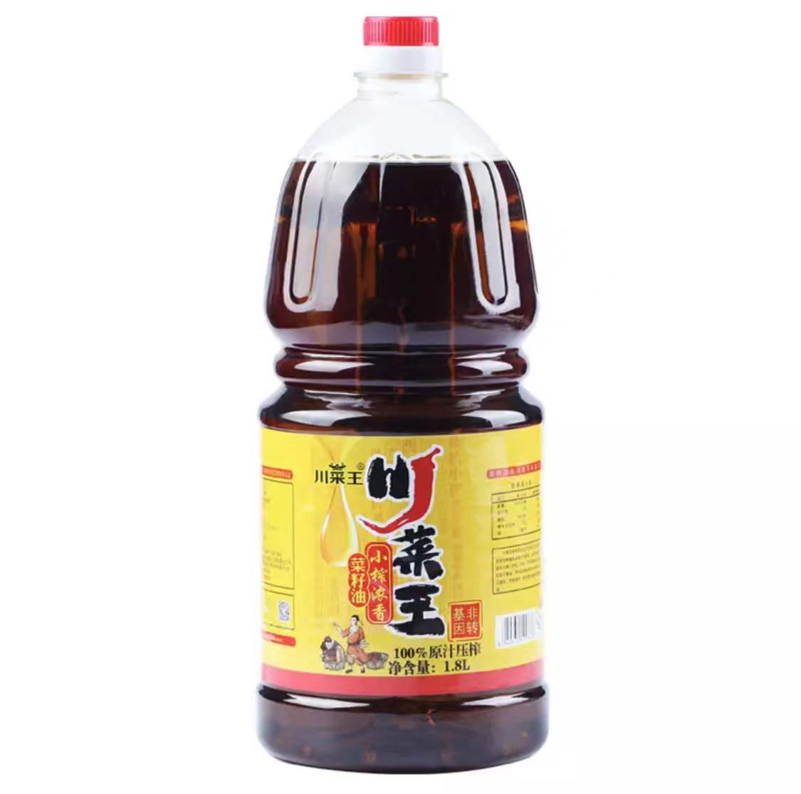 川菜王小榨濃香菜籽油 1.8L
